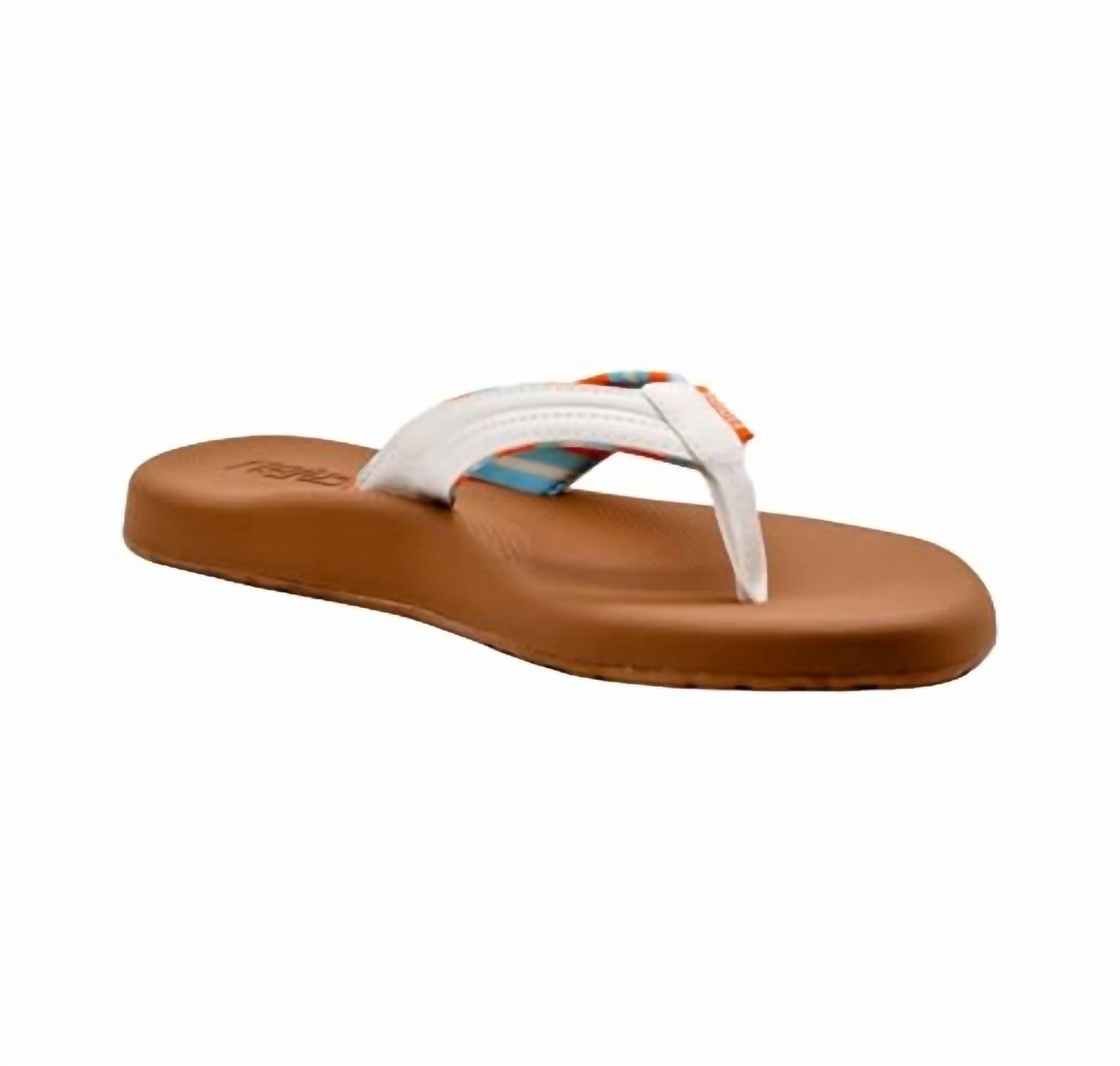 Flojos - Women's Lanka Debossed Faux Sandal