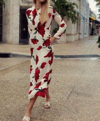 Profile Nyc - Rose Faux Wrap Dress