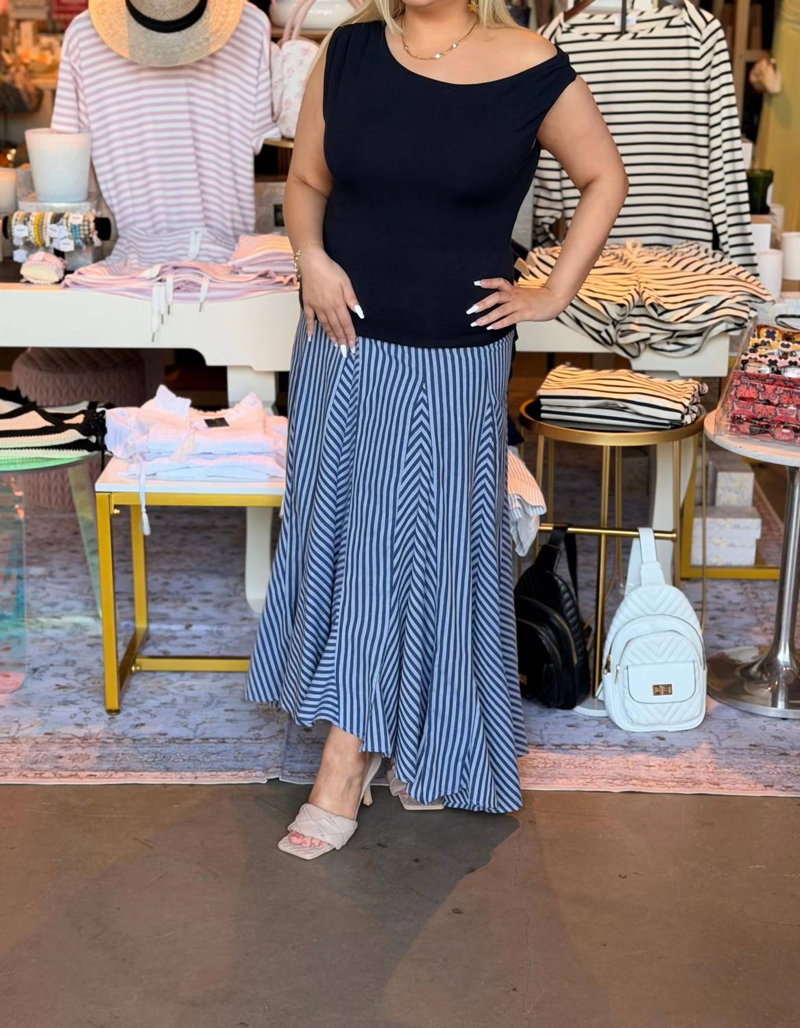 Olivaceous - Nava Maxi Skirt