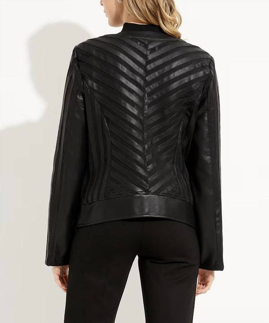 Joseph Ribkoff - Studded Collarless Jacket
