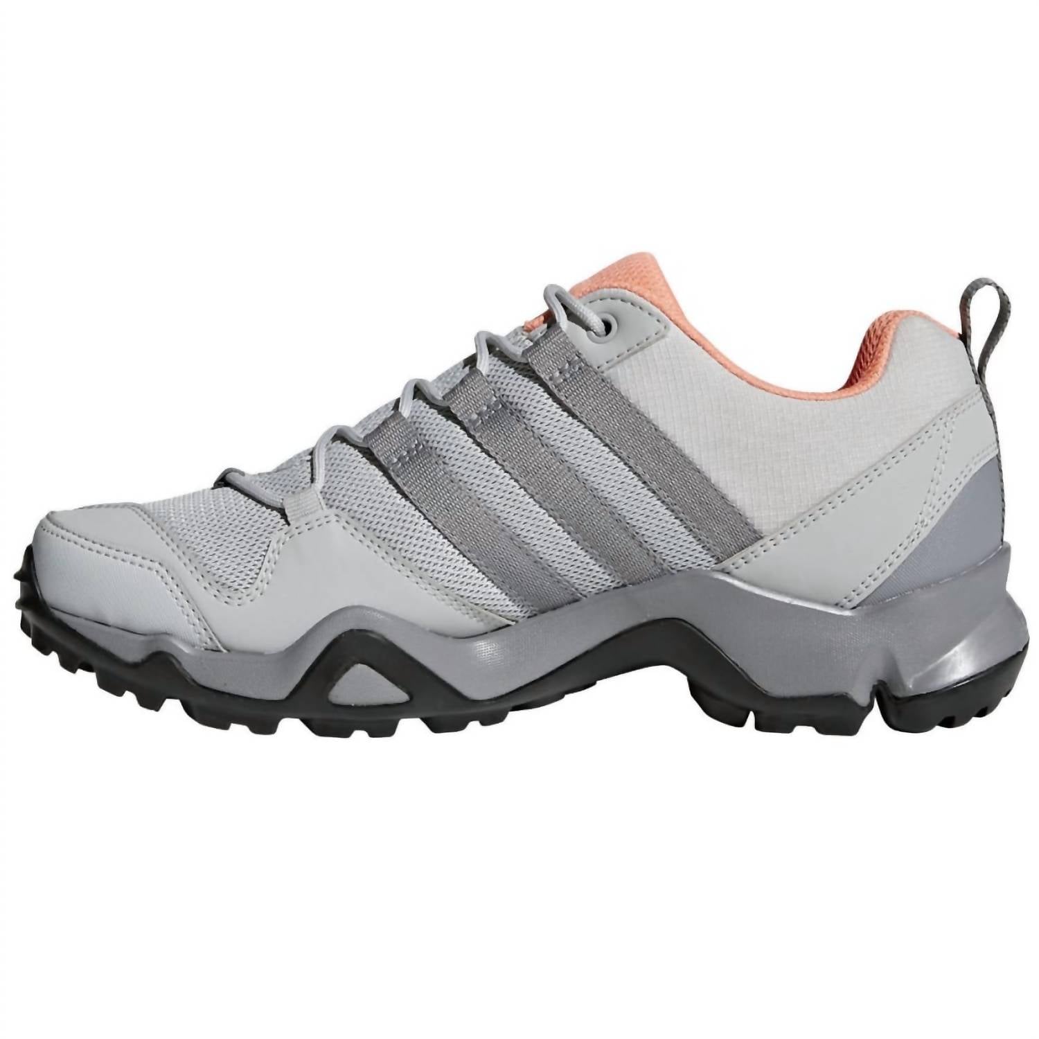 adidas Women's Terrex Ax2r Hiking Shoes in gray - women's sneaker - detail view