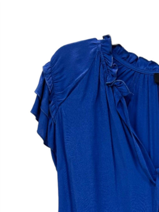 Karen Kane - Ruffled Flutter Sleeve Top