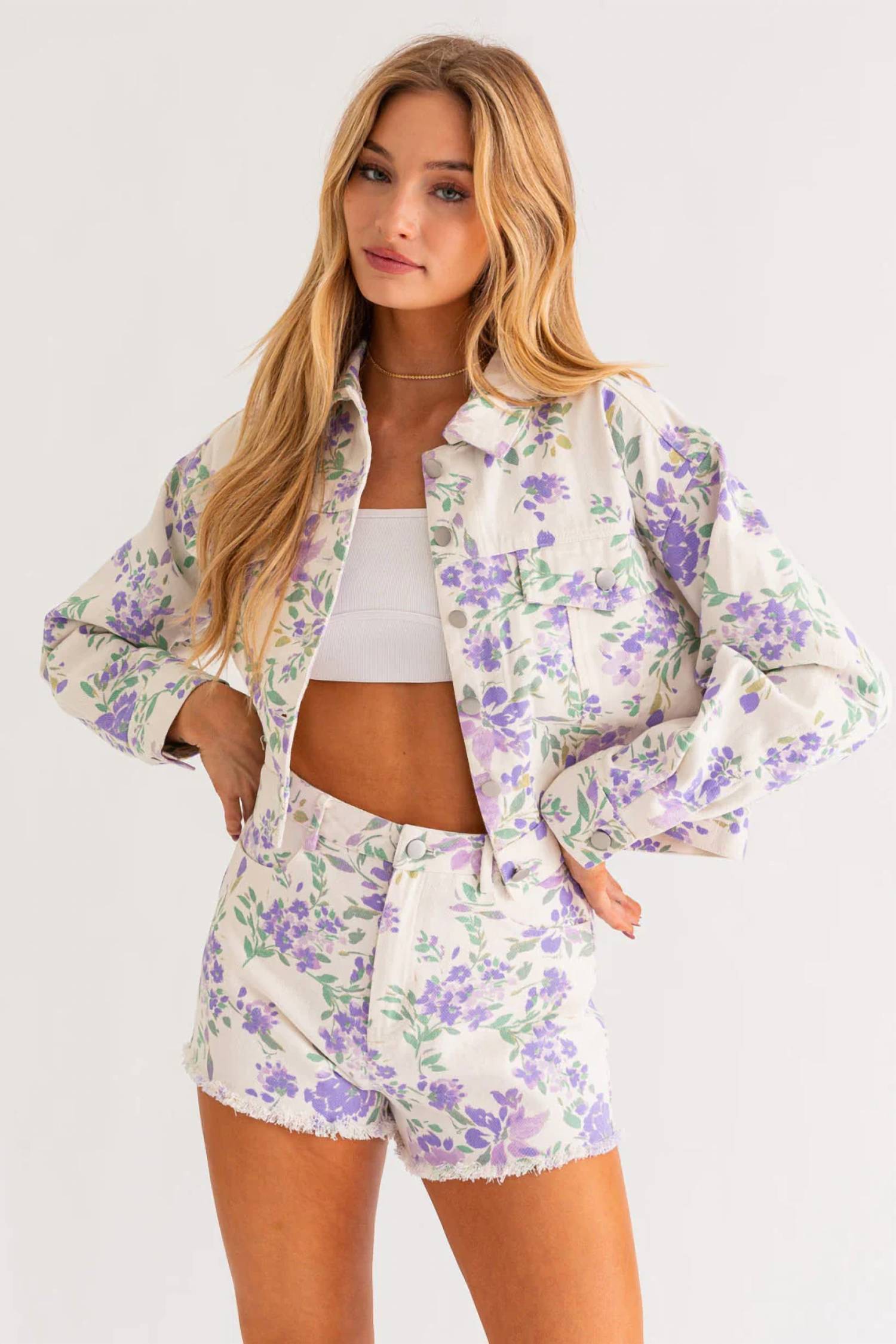 Le Lis - Lilac Kisses Two Piece Set