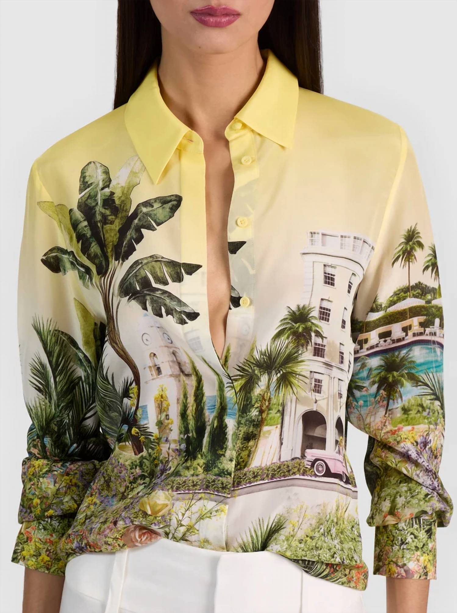 Alice + Olivia - Willa Silk Blouse