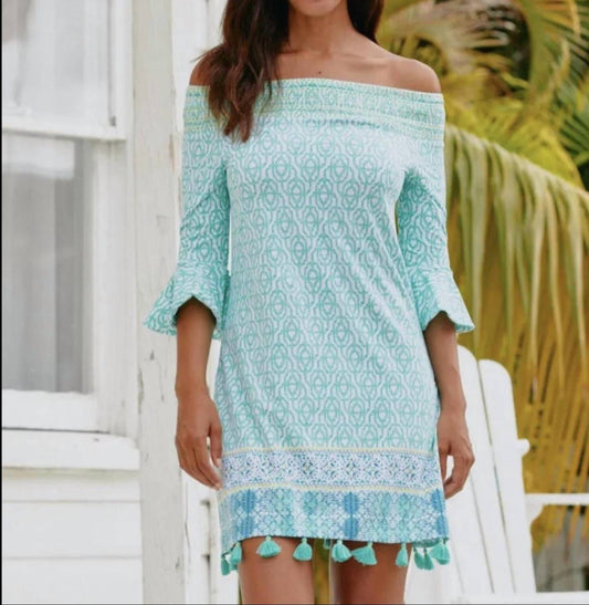Cabana Life - Off The Shoulder Dress