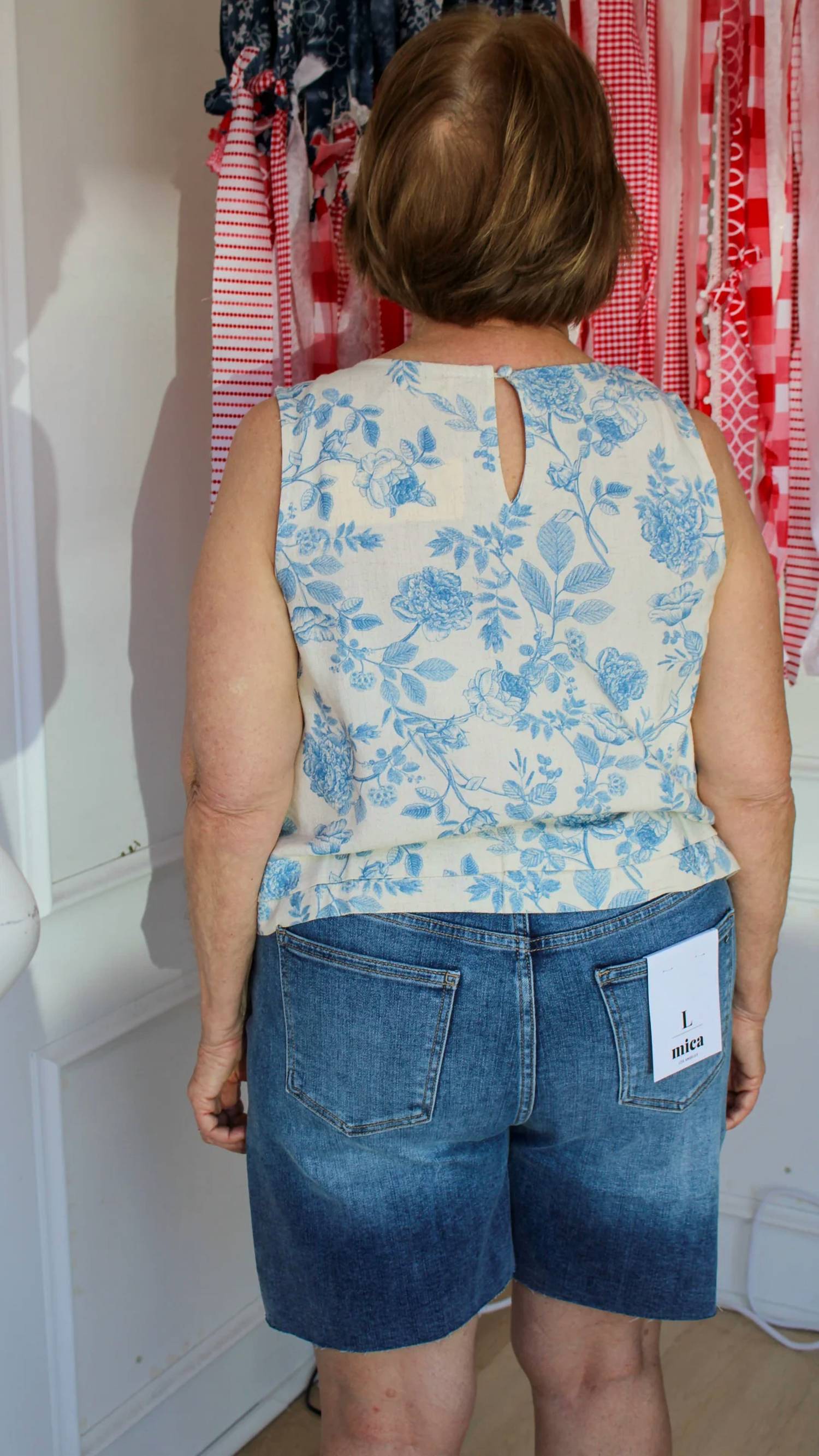 Mica Denim - Maggie Bermuda Shorts