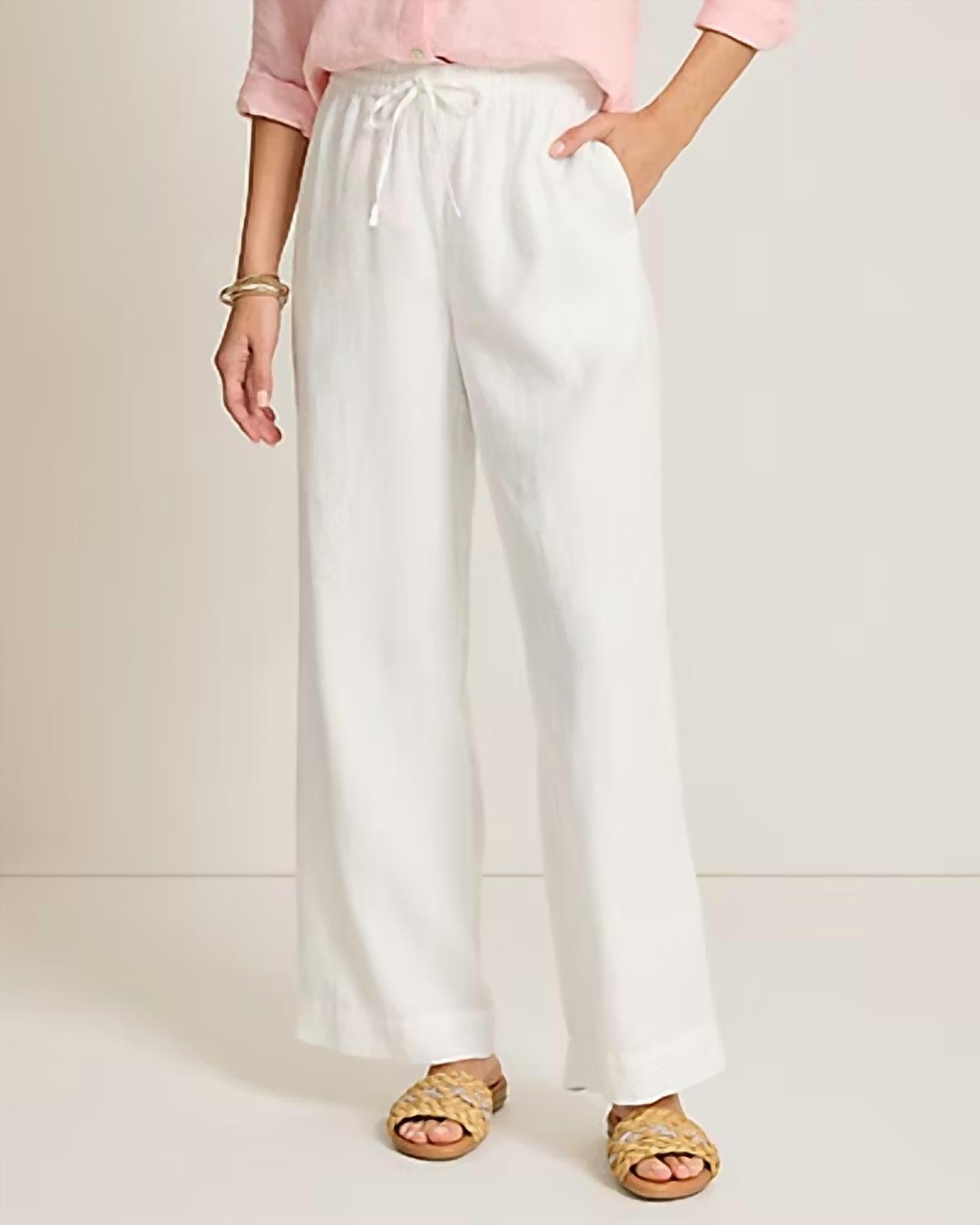 Tommy Bahama - Two Palms High-rise Linen Easy Pants