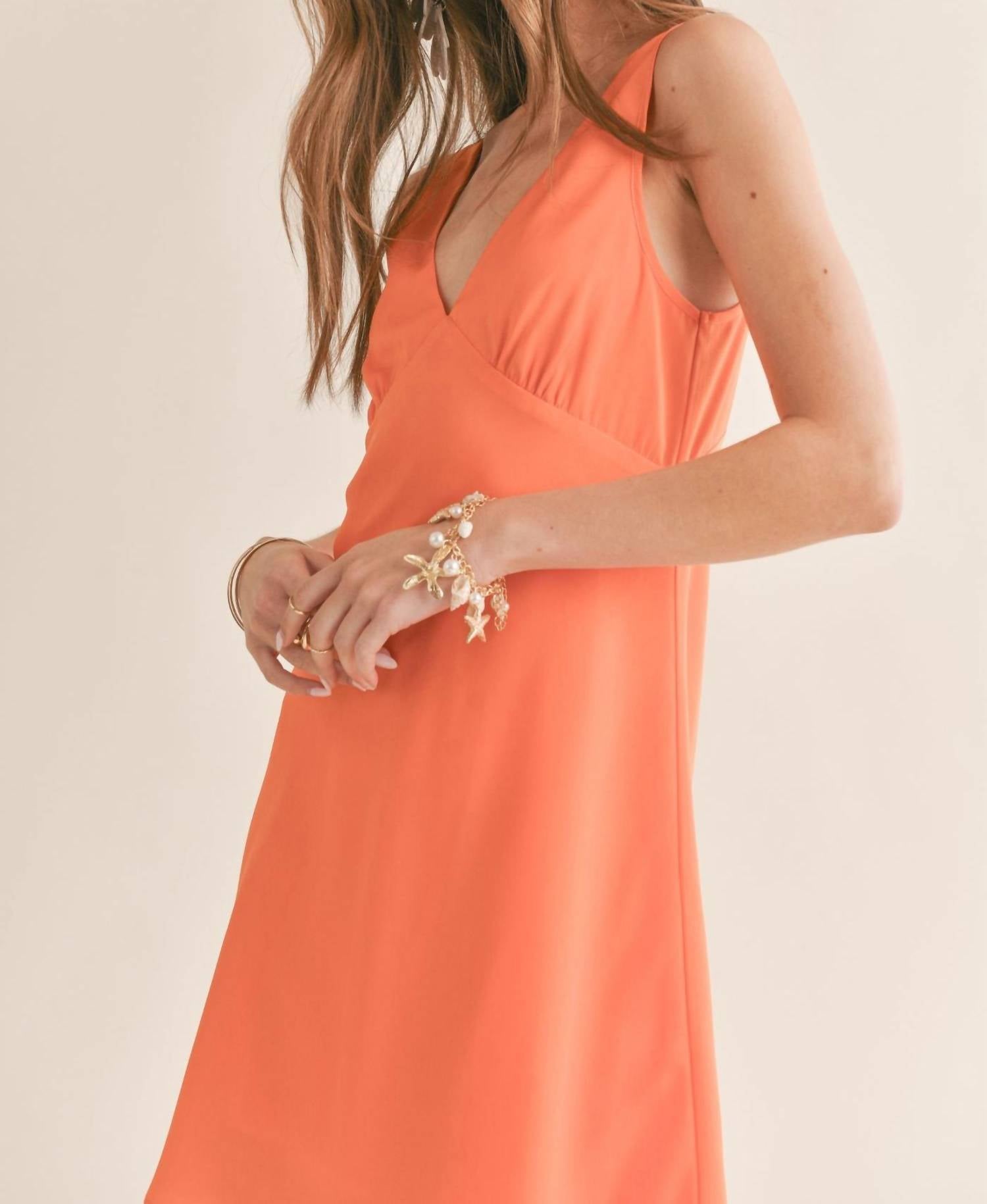 Sage The Label - Show Off Bias Satin Mini Dress