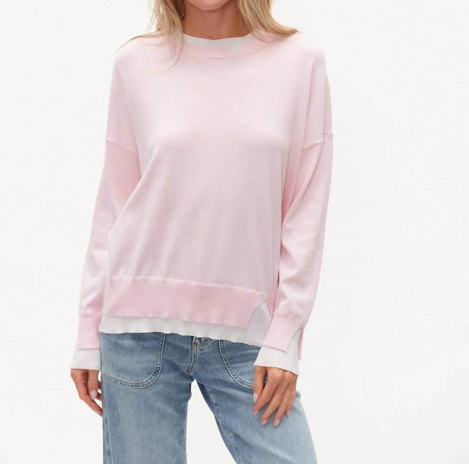 Six/Fifty - Women's Double Hemmed Sweater