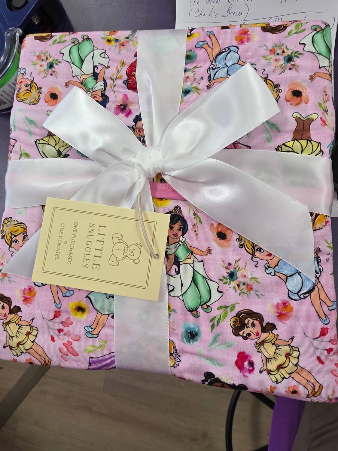 Charlies Project - Girl's Little Princess Bamboo Blanket