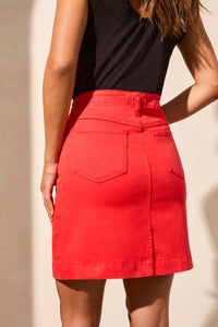 Tribal - Denim Skort With Pockets