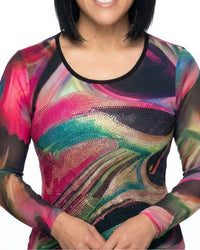 Azi - Sheila Swirl Top
