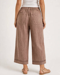 Splendid - Women's Stella Linen Trim Pants