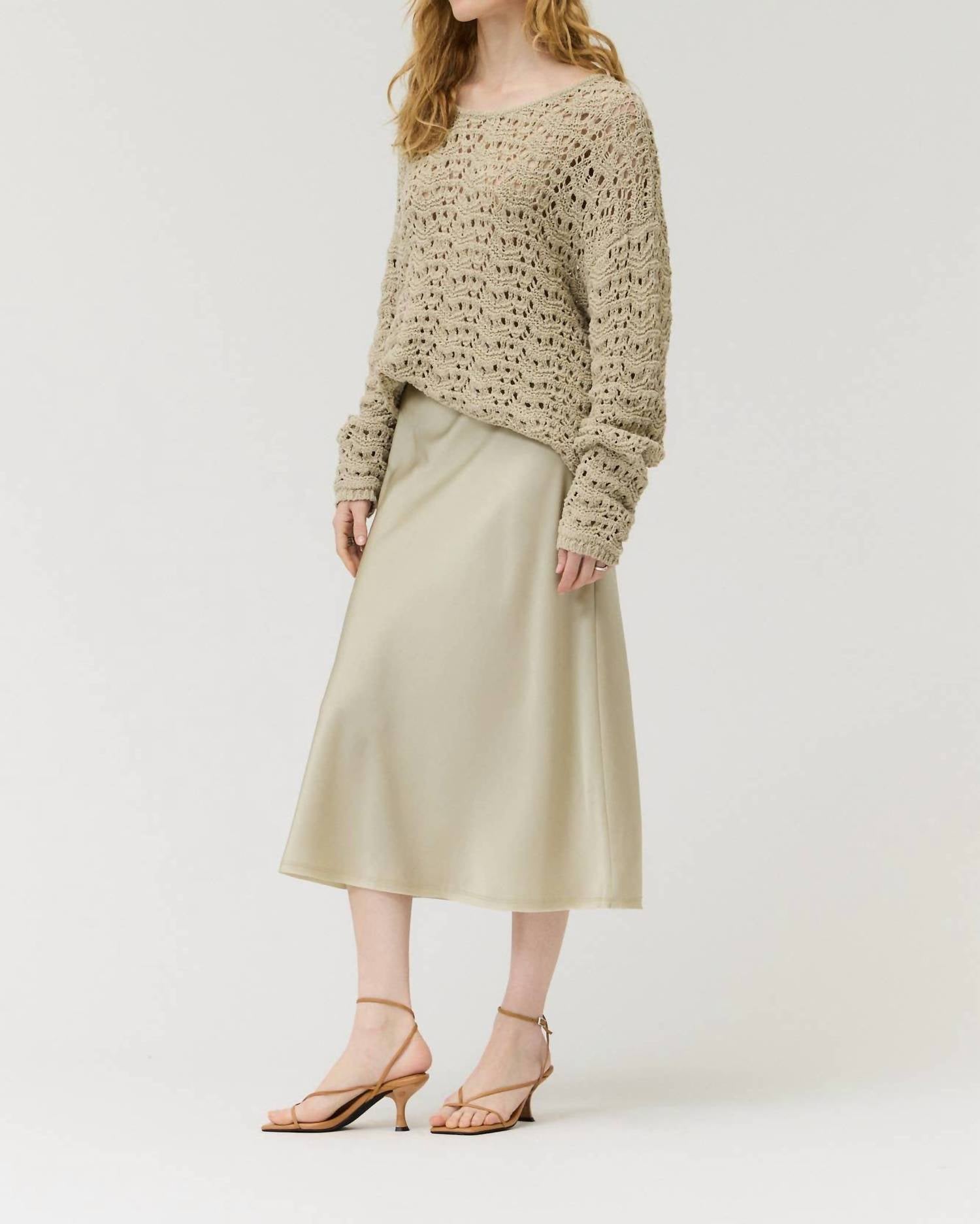 Grade & Gather - Lightweight Crocheted Sweater