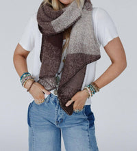 three bird nest Women's Autumn Days Scarf in multi - women's scarf - view 4