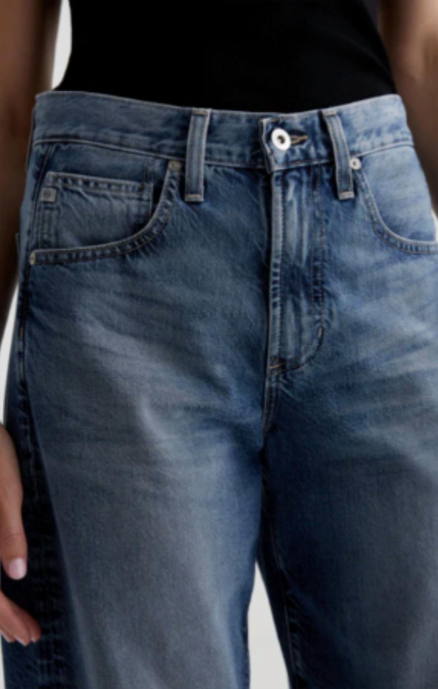 Ag Jeans - Hattie High Rise Barrel Jeans