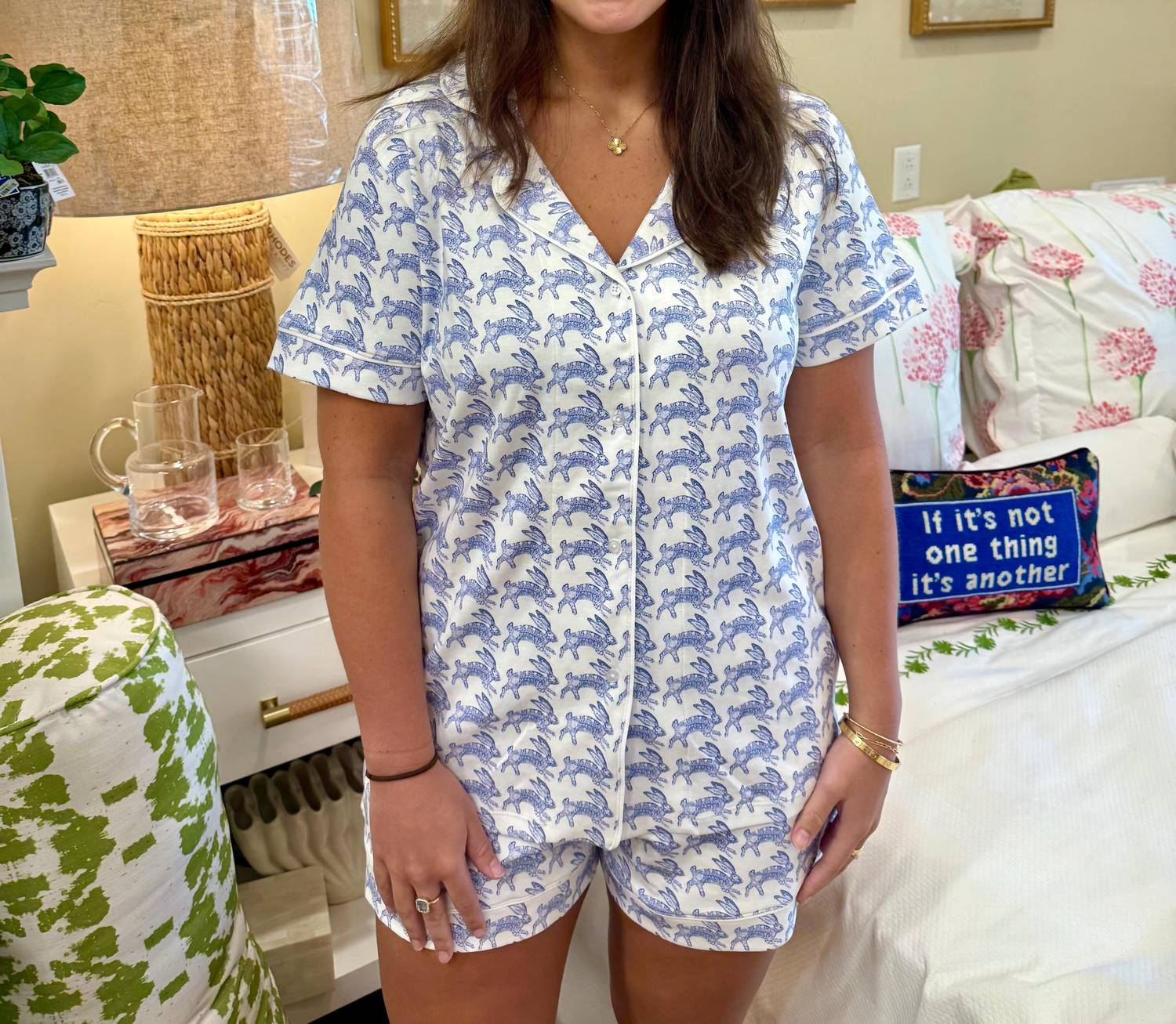 Ro'S Garden - Cora Short Pajama Set