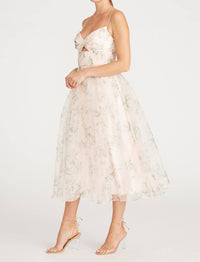 Monique Lhuillier - Cherry Blossom Midi Dress