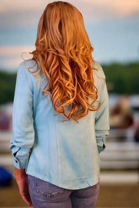 Way - Suede Snap Front Shirt