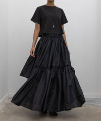 Collective - Asymmetrical Tiered Ruffle Skirt