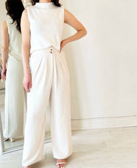 Astr - Boyfriend Wide Leg Pants