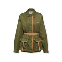Prada - Oversize Re-nylon Jacket With Belt