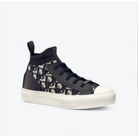 Dior Women's Oblique Technical Sneakers in deep blue - women's sneaker
