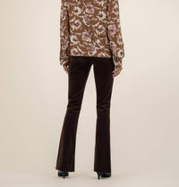 Kut From The Kloth - Isley Long Sleeve Shirt With Neck Ruffles