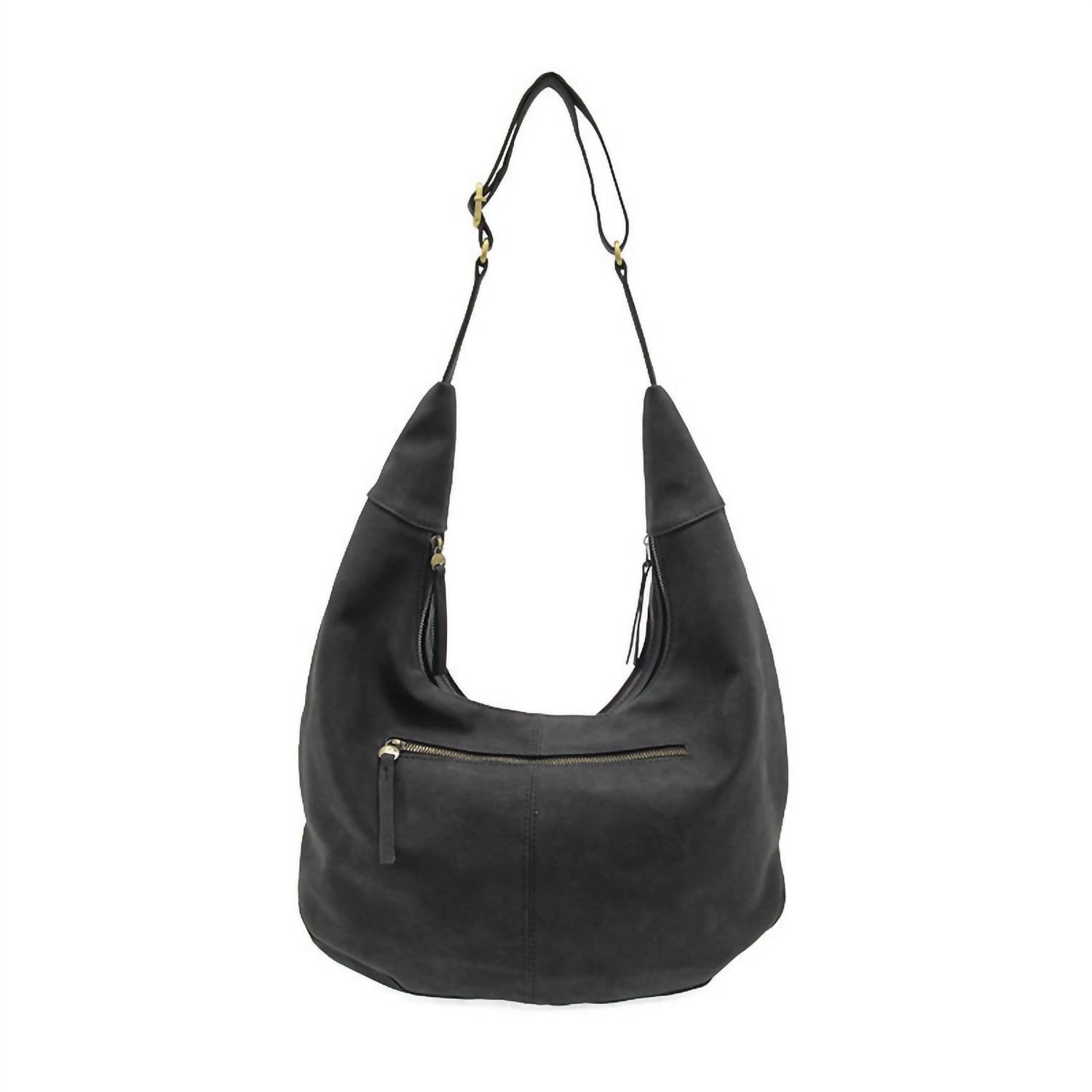 Joy Susan Women's Rochelle Large Crescent Bag in black - women's bag - alternate view