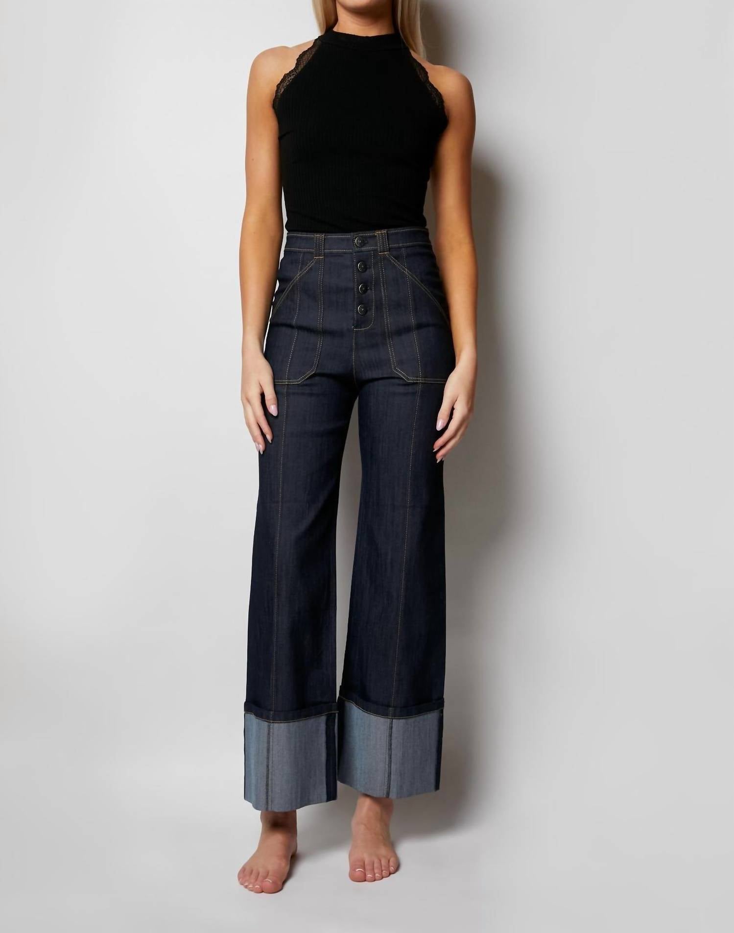 Cinq A Sept - Cuffed Benji Jeans