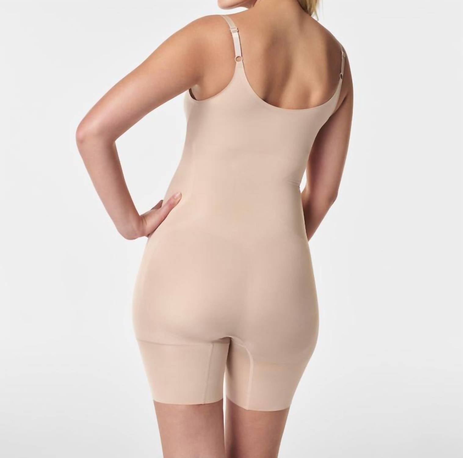 Spanx - Open Bust Mid Thigh Bodysuit