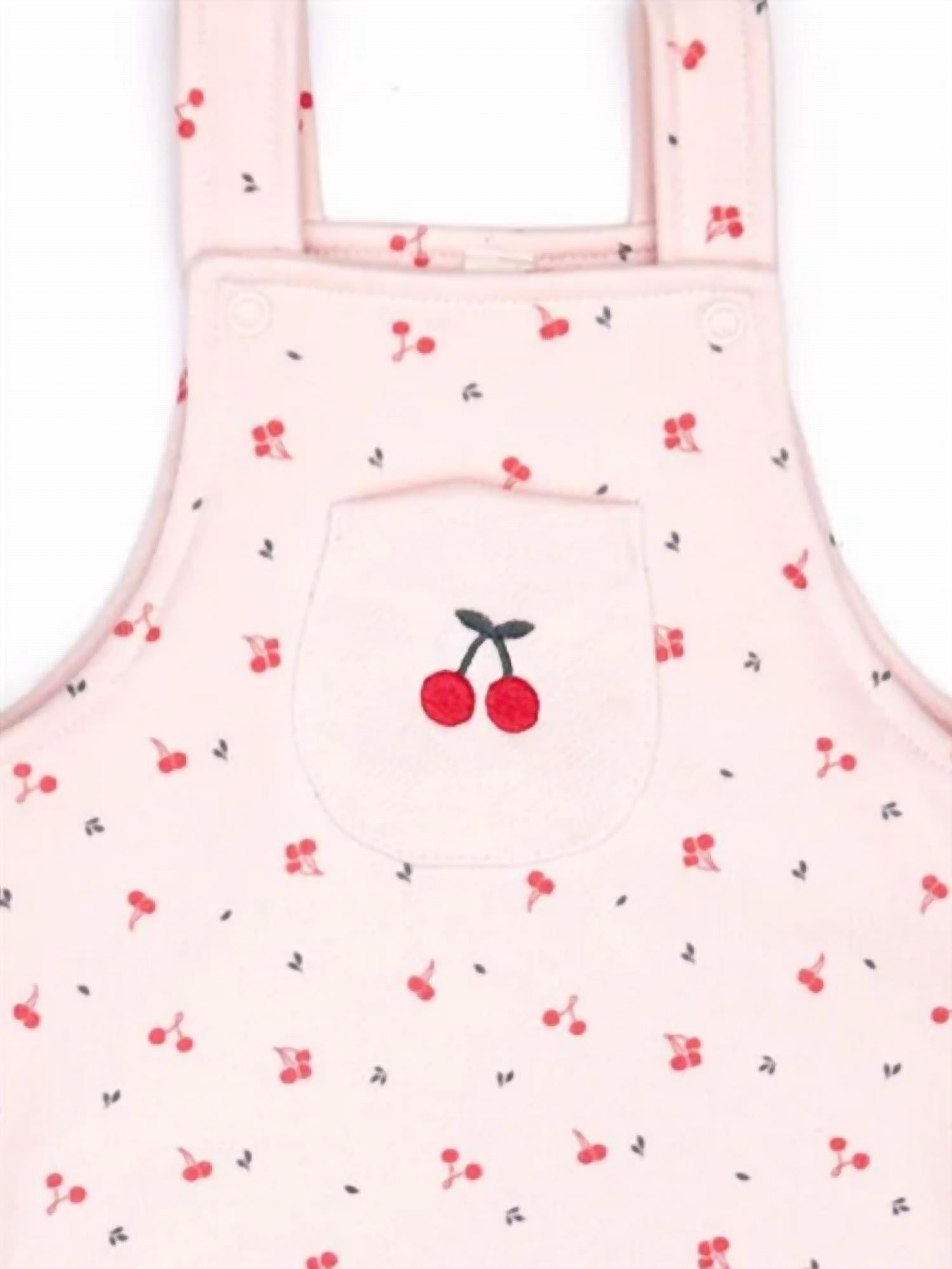 Tun Tun - Kids' Little Cherry Terry Overall