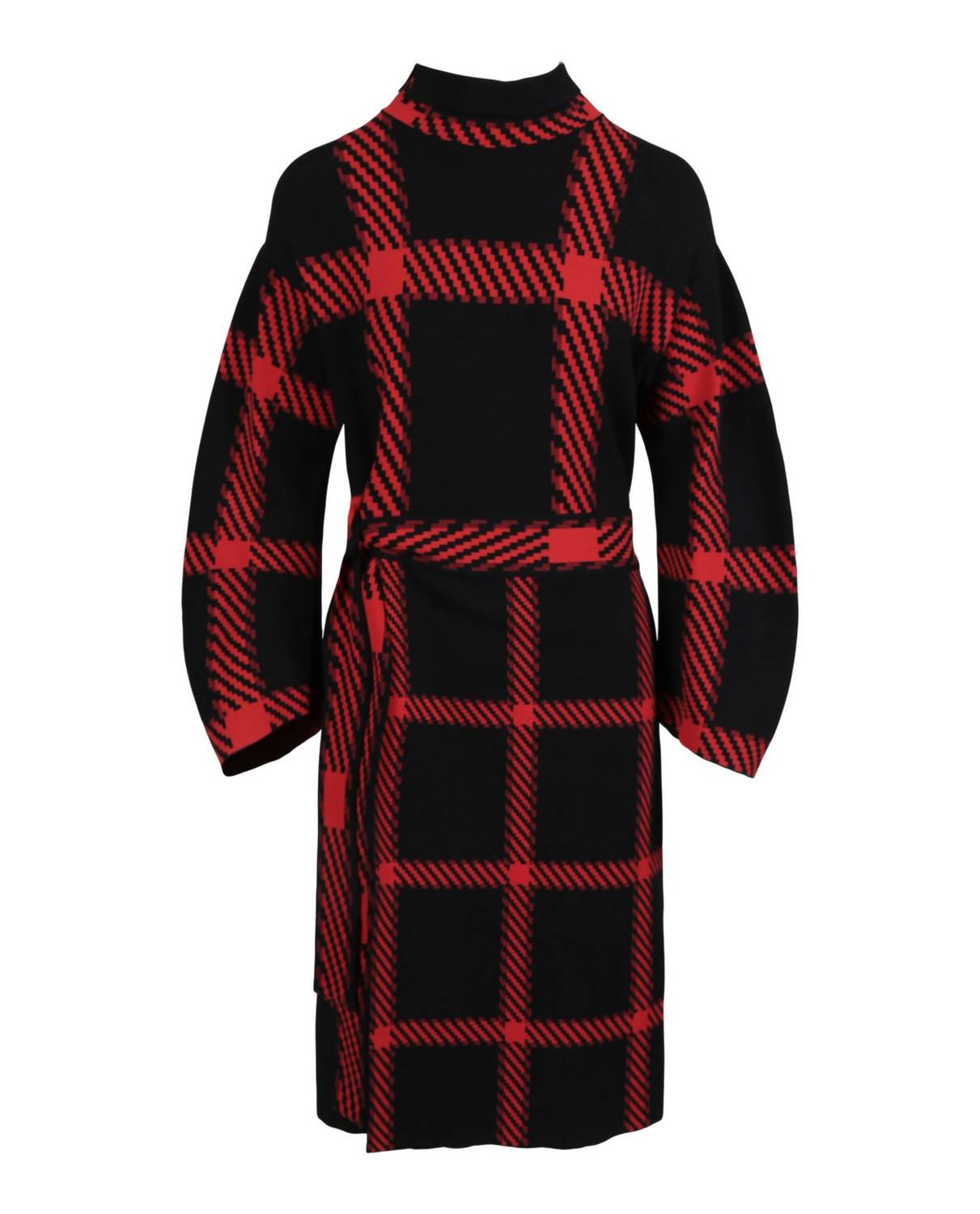 Stella Mccartney - Women's Check Print Belted Dress