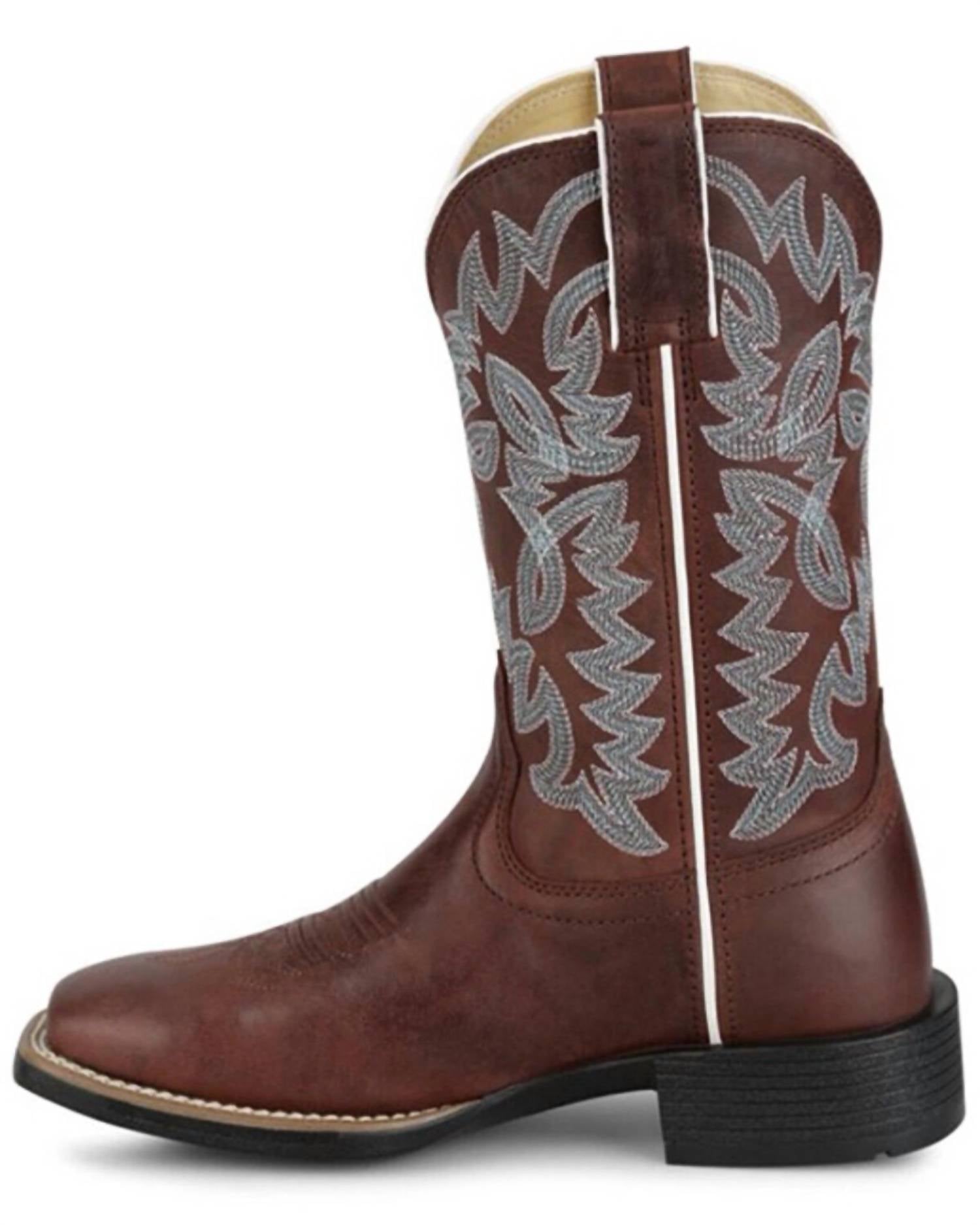 Justin - Women's Ashtyn Goat Wide Square Toe Boot