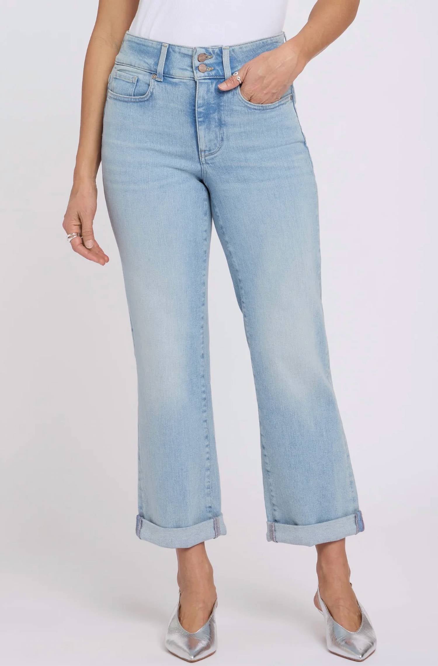 Nydj - Bailey Relaxed Straight Jeans