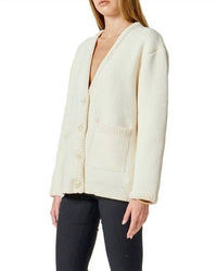 Endless Rose - Women's Floral Button V-neck Cardigan