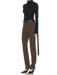 Toteme - Draped-scarf Fine Knit Top