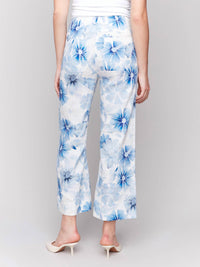 Charlie B - Bailey Linen Cropped Pant