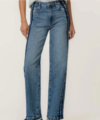 KUT FROM THE KLOTH Sienna Straight Leg Jeans in brilliantly - women's jeans