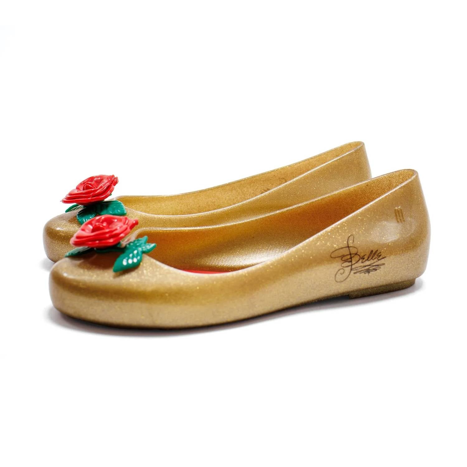 Mini Melissa - Girl's Sweet Love And Beauty And The Beast Flats