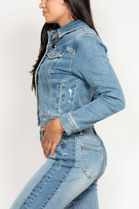 Judy Blue - Classic Vintage Wash Denim Jacket