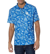 Columbia Super Terminal Tackle Polo in uk azul - men's shirt