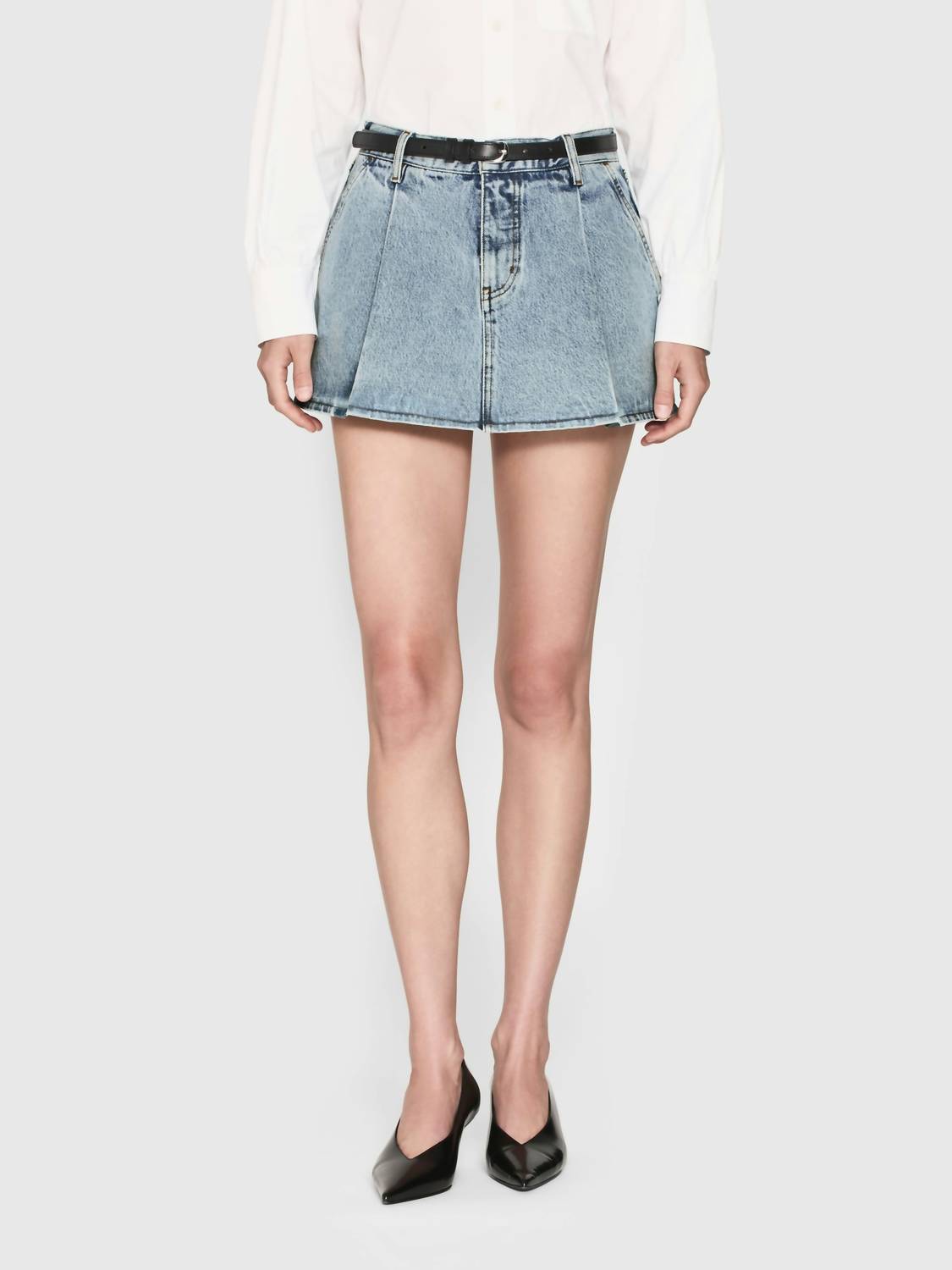 Frame - Pleated Skirt