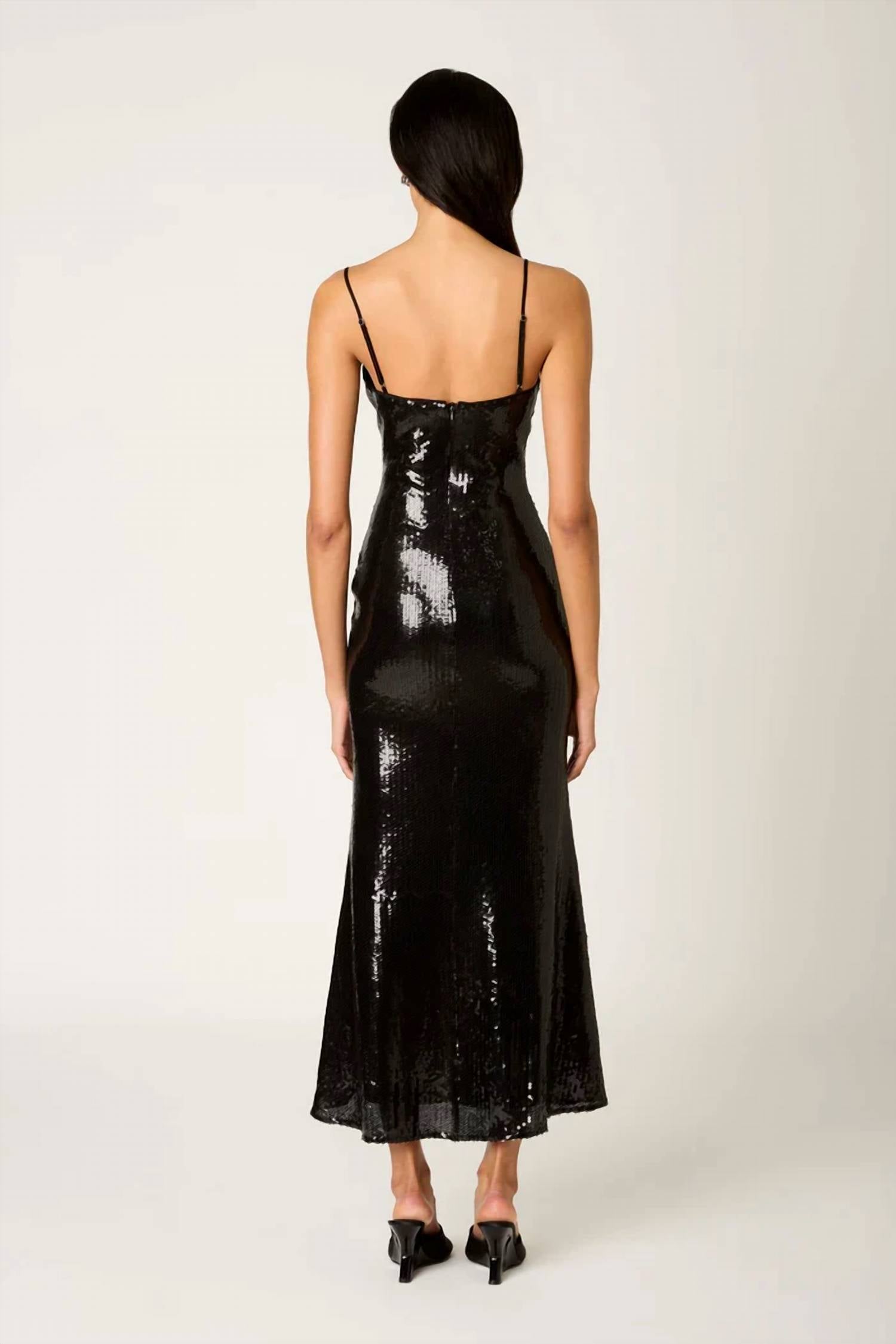 Nia - Hawk Sequin Midi Dress