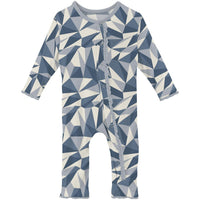 Kickee - Kids' Muffin Ruffle Coverall with Snaps
