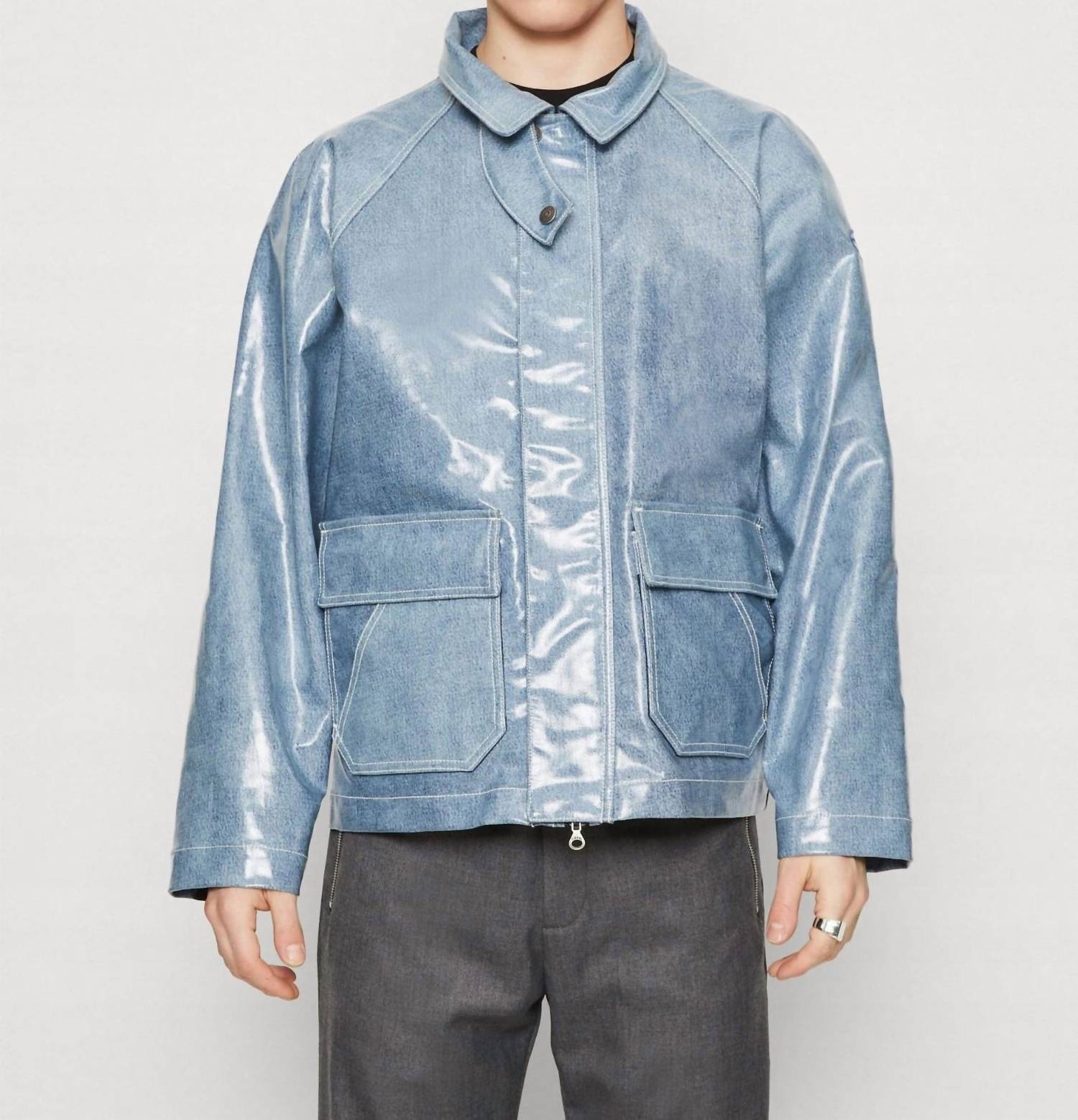 Diesel - D-sury Coated Denim Jacket