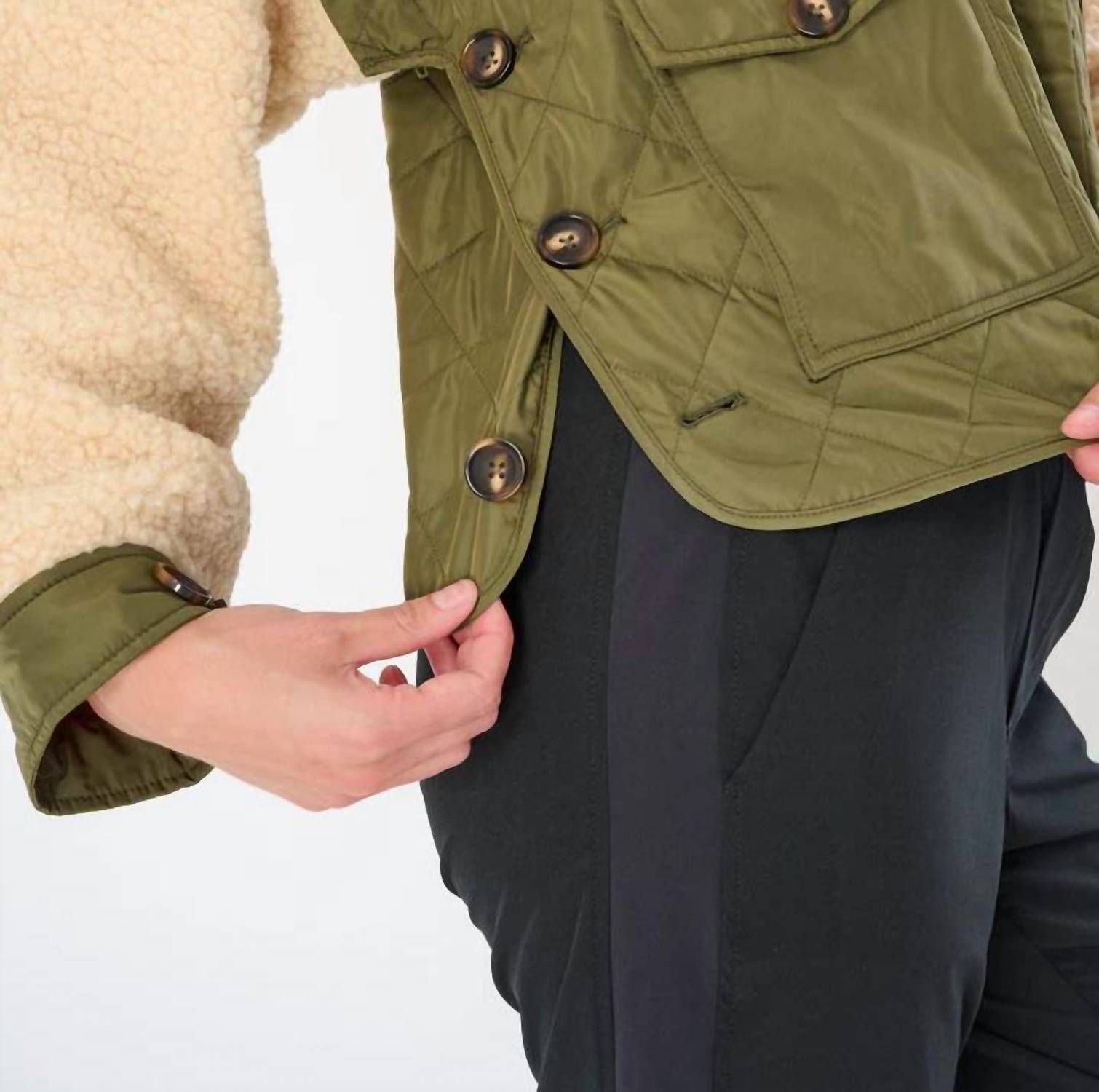 Anorak - Sherpa Drop Shoulder Removable Jacket