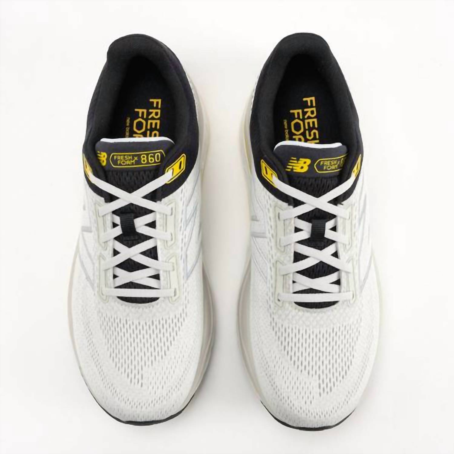 New Balance Men Fresh Foam X 860v14 Running Shoes in grey matter - men's shoe - detail view