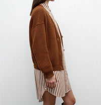 Twp - Classic Chunky Knit Cardigan
