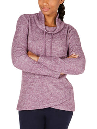 Ideology - Activewear Cowl Neck Tulip Hem Top